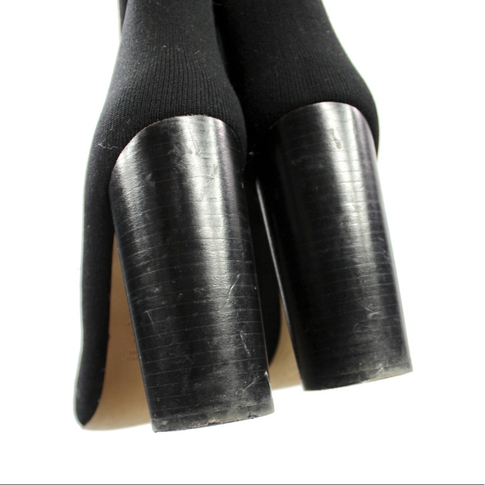 ALDO Lovelyy “Love” Knit Block Heel Sock Boots - Picture 9 of 12